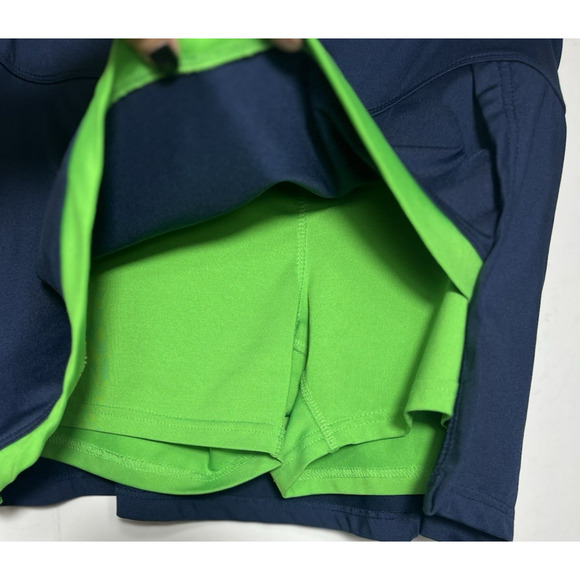 Bolle Blue and Green Women Shorts Skorts - Picture 6 of 16